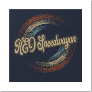 REO Speedwagon Circular Fade Posters and Art